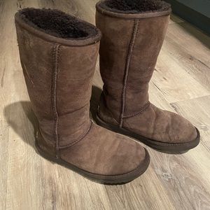 Womens Size 6 Classic Tall Chocolate Brown UGG boots
